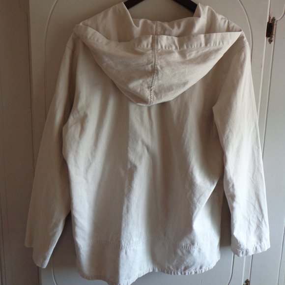 Eddie Bauer Hooded Jacket Long Sleeves M Cotton - Picture 2 of 14